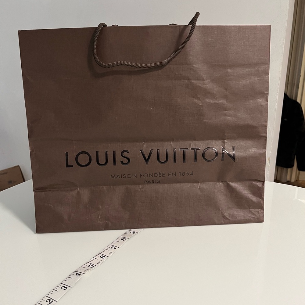 Louis Vuitton Dark Brown Shopping Bag Medium